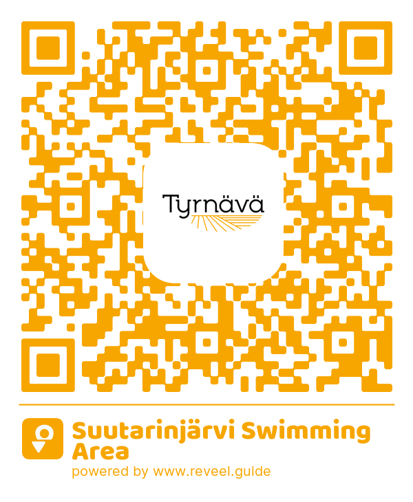 Image of the QR linking to the Suutarinjärvi Swimming Area