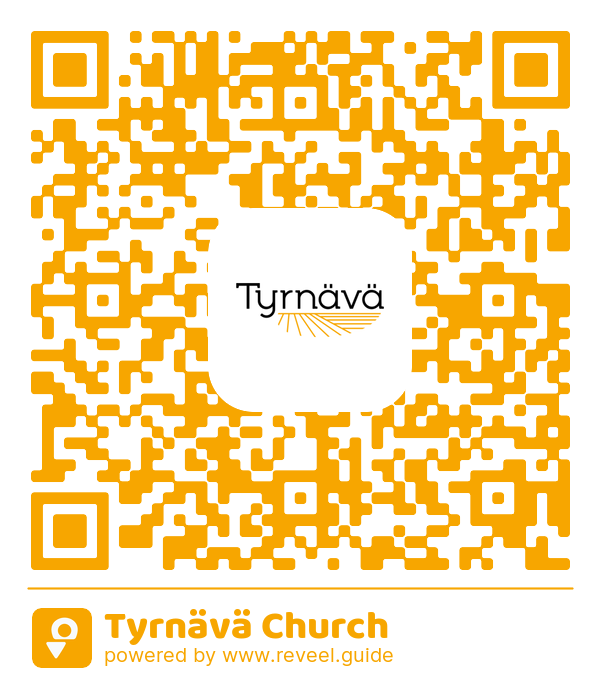 Image of the QR linking to the Tyrnävä Church