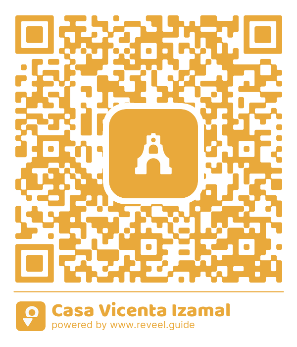 Image of the QR linking to the Casa Vicenta Izamal