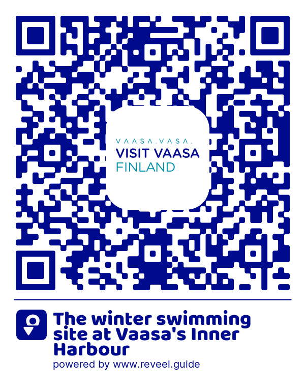 Image of the QR linking to the Talviuintipaikka Vaasan sisäsatamassa