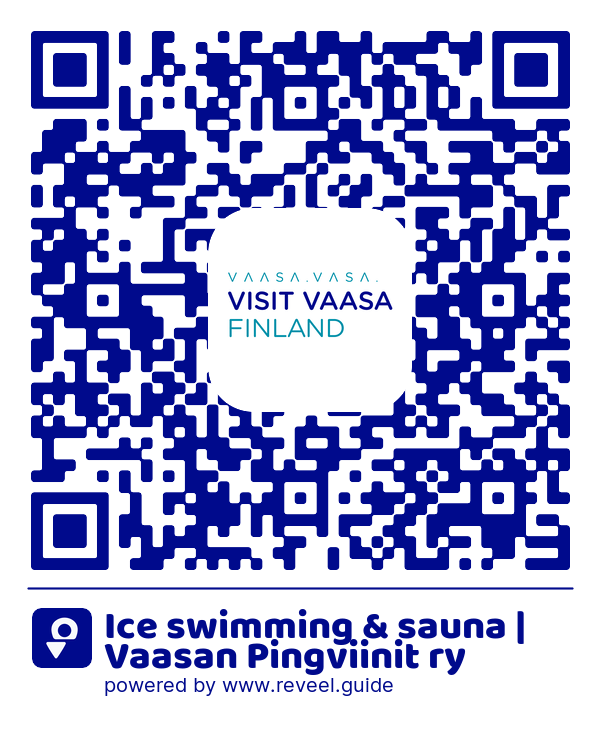 Image of the QR linking to the Vinterbad och bastu | Vaasan Pingviinit