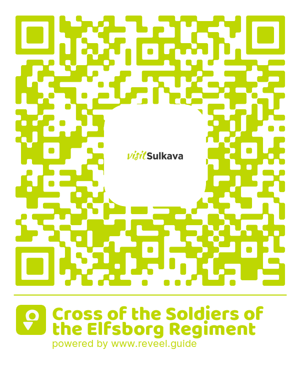 Image of the QR linking to the Cross of the Soldiers of the Elfsborg Regiment