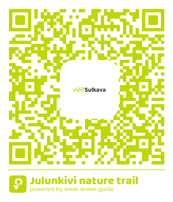 Image of the QR linking to the Julunkivi nature trail