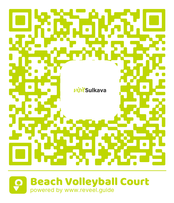 Image of the QR linking to the Beach Volleyball Court