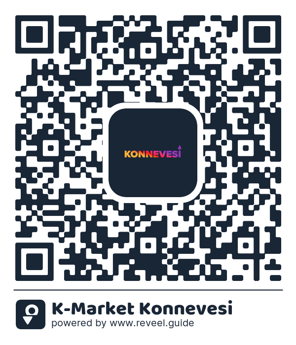 Image of the QR linking to the K-Market Konnevesi
