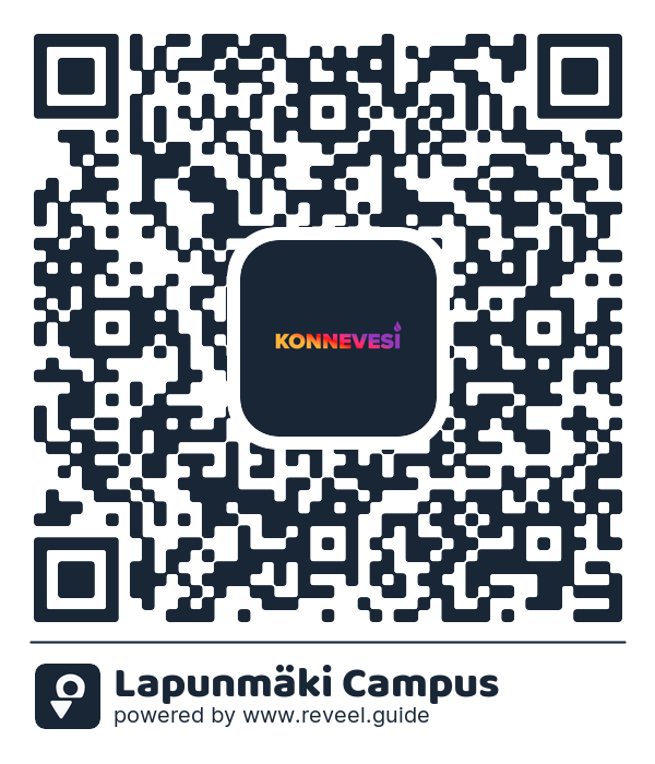 Image of the QR linking to the Lapunmäki Campus