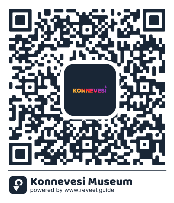 Image of the QR linking to the Konnevesi Museum