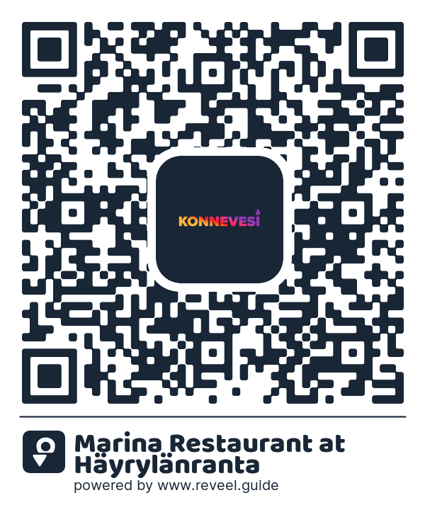 Image of the QR linking to the Marina Restaurant at Häyrylänranta