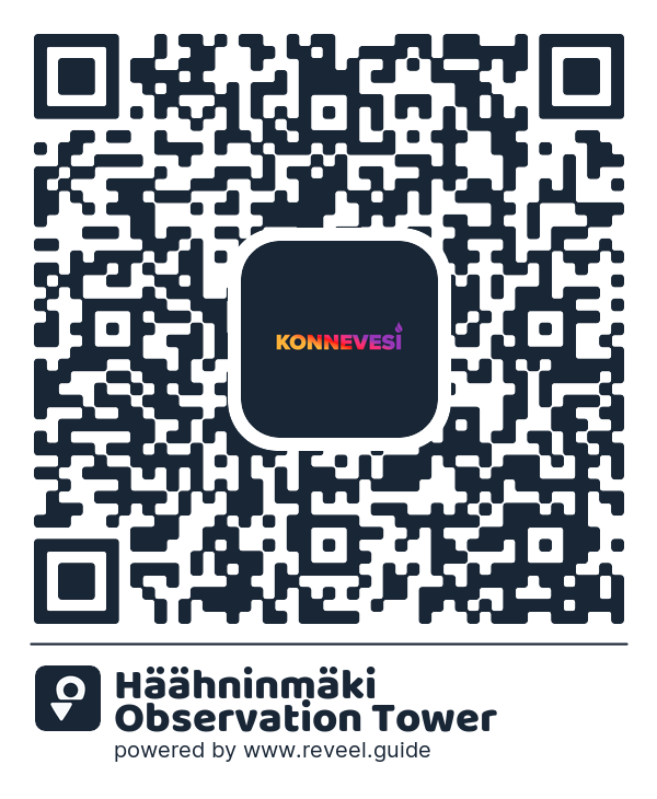 Image of the QR linking to the Häähninmäki Observation Tower