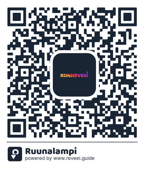 Image of the QR linking to the Ruunalampi