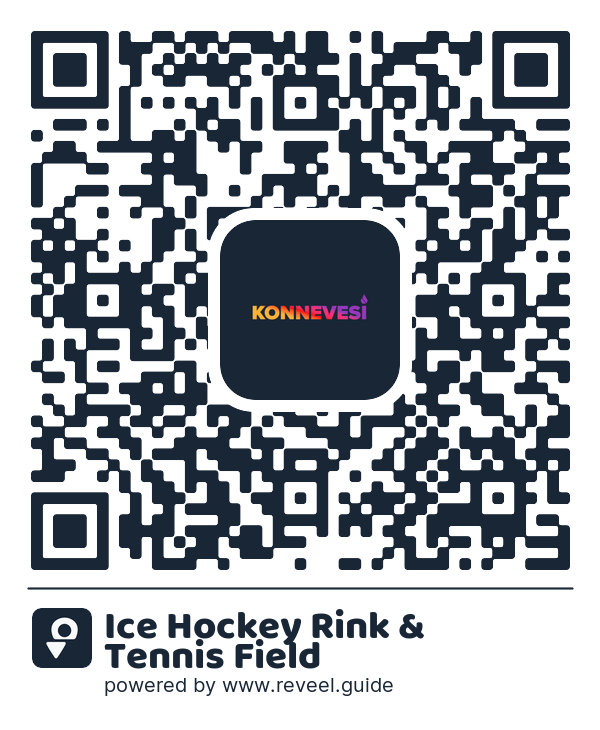 Image of the QR linking to the Ice Hockey Rink & Tennis Field