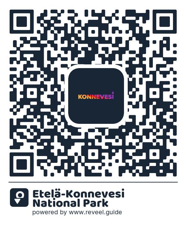 Image of the QR linking to the Etelä-Konnevesi National Park