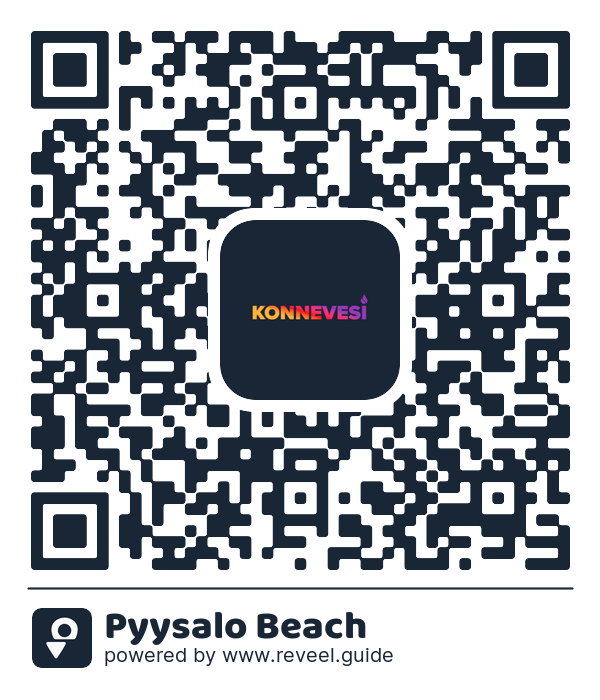 Image of the QR linking to the Pyysalo Beach