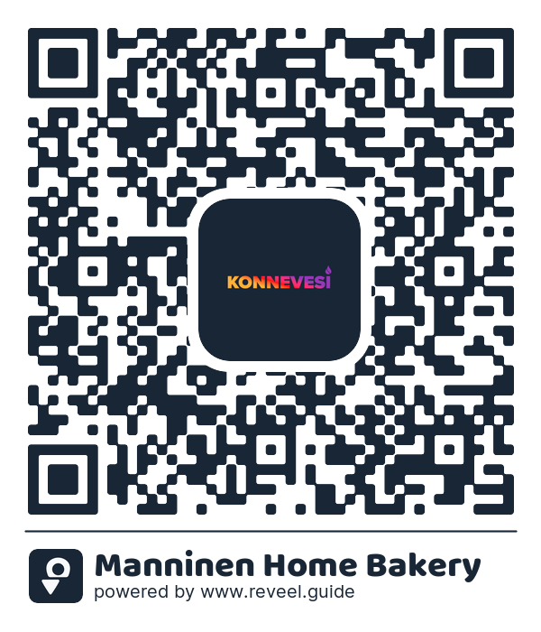 Image of the QR linking to the Manninen Home Bakery