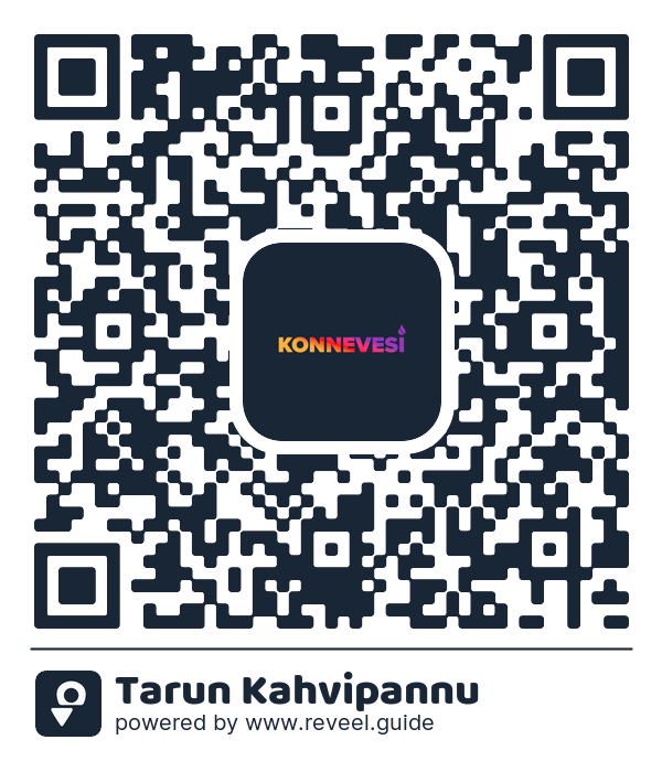 Image of the QR linking to the Tarun Kahvipannu