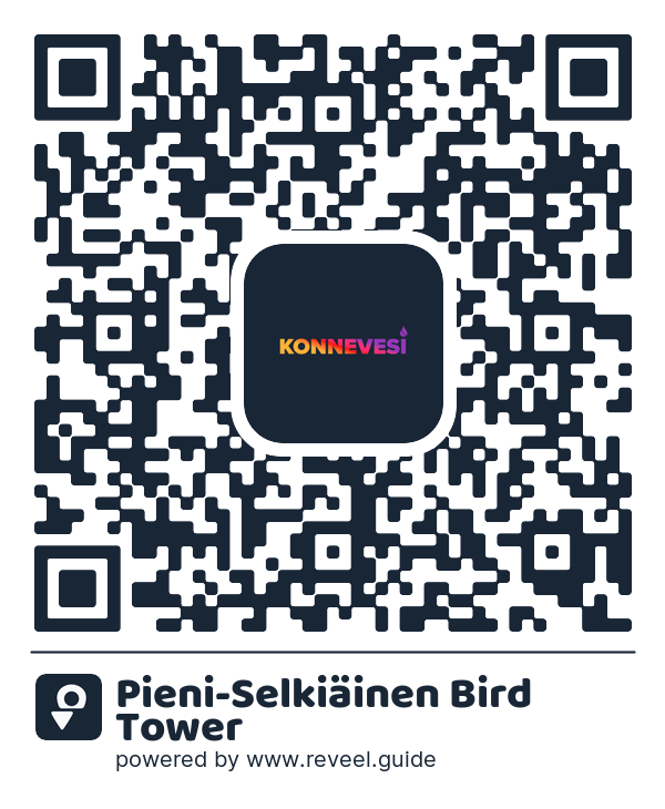 Image of the QR linking to the Pieni-Selkiäinen Bird Tower