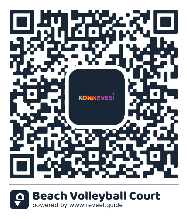 Image of the QR linking to the Beach Volleyball Court