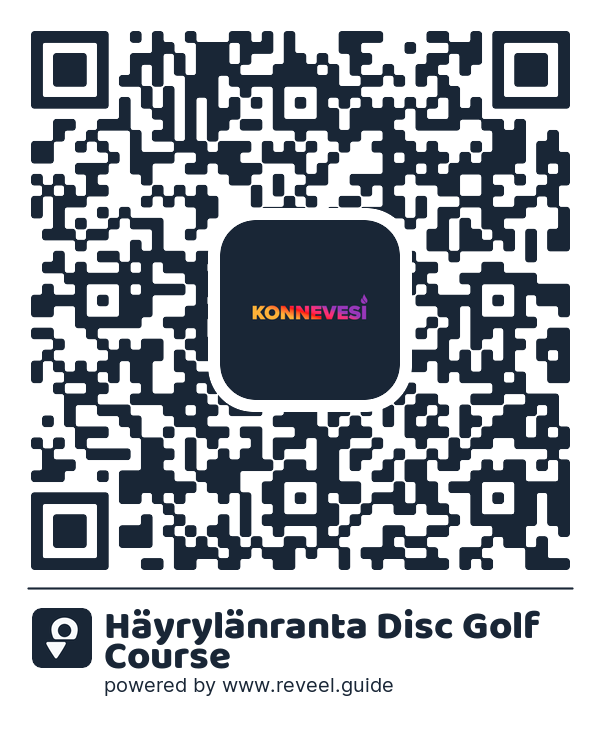 Image of the QR linking to the Häyrylänranta Disc Golf Course