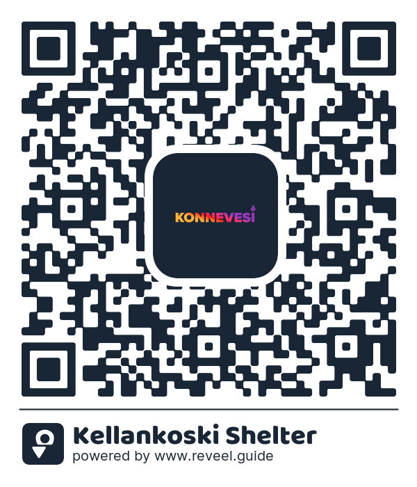 Image of the QR linking to the Kellankoski Shelter