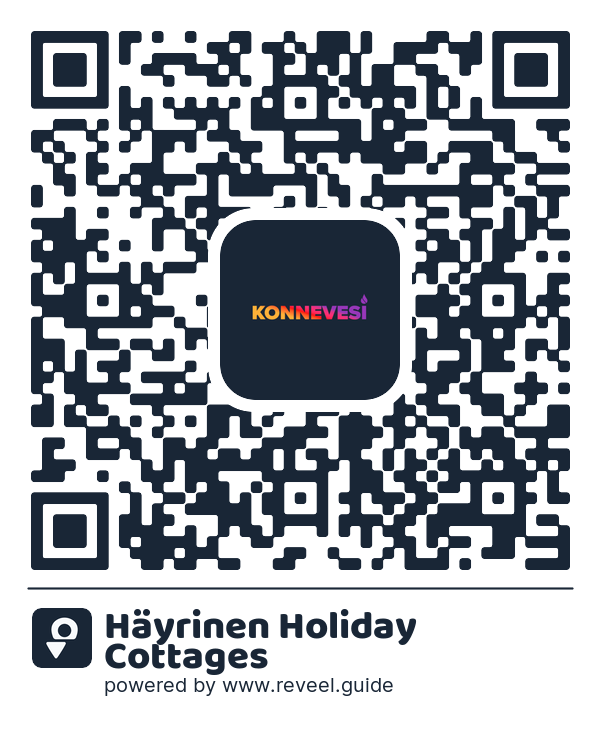 Image of the QR linking to the Häyrinen Holiday Cottages