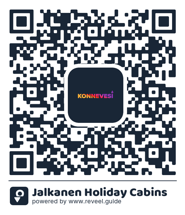 Image of the QR linking to the Jalkanen Holiday Cabins