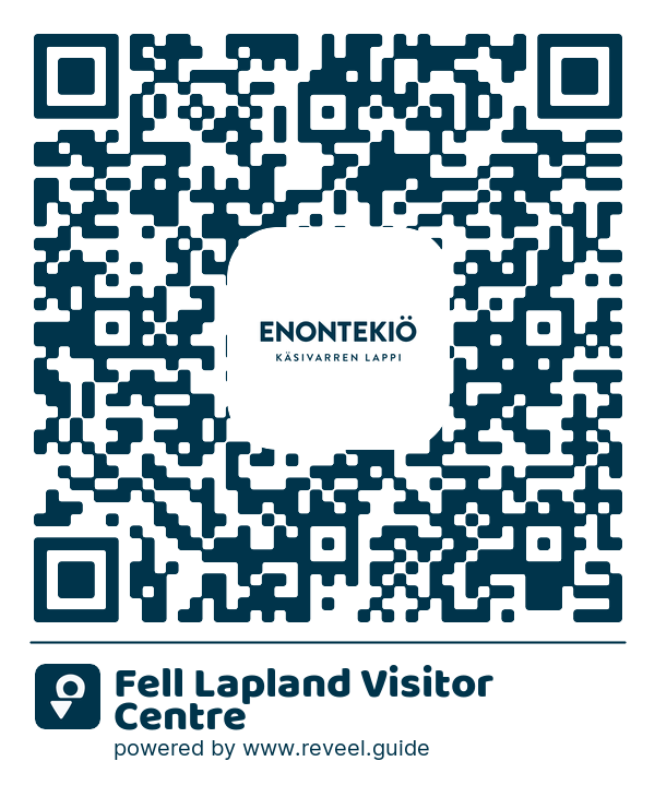 Image of the QR linking to the Fell Lapland Visitor Centre