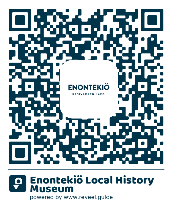 Image of the QR linking to the Enontekiö Local History Museum