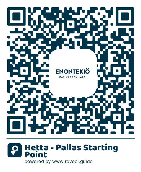 Image of the QR linking to the Hetta - Pallas Starting Point