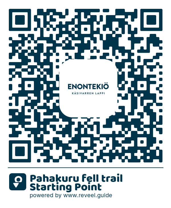 Image of the QR linking to the Pahakuru fell trail Starting Point