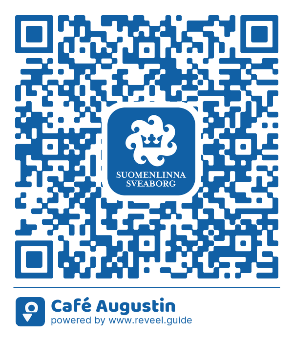 Image of the QR linking to the Café Augustin