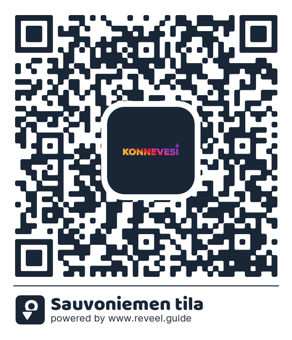 Image of the QR linking to the Sauvoniemen tila