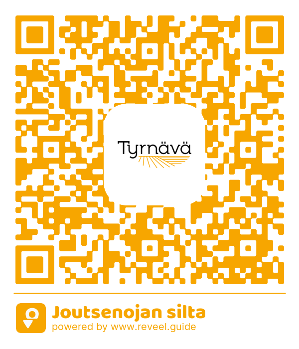Image of the QR linking to the Joutsenojan silta
