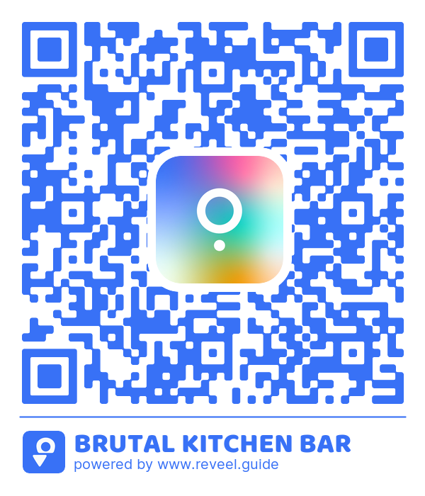 Image of the QR linking to the BRUTAL KITCHEN BAR