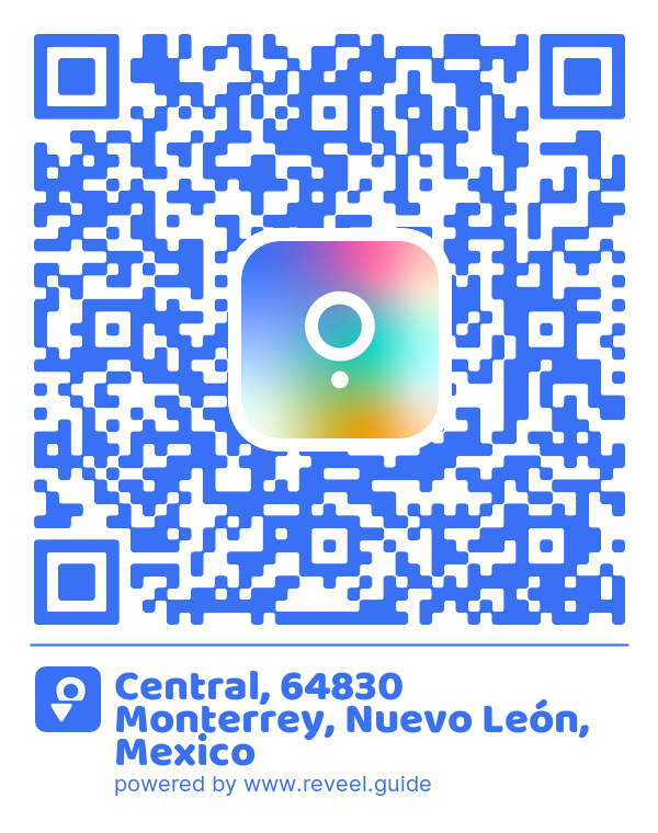 Image of the QR linking to the Central, 64830 Monterrey, Nuevo Leon, Mexico
