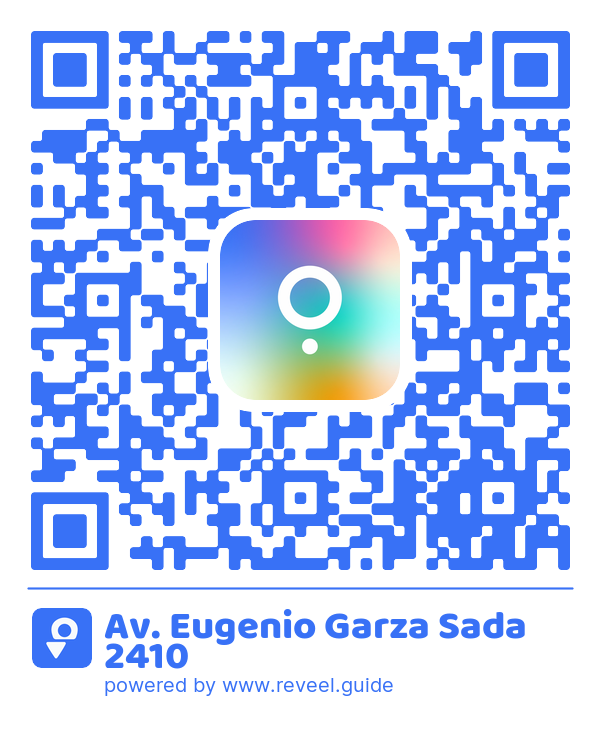 Image of the QR linking to the 2410 Eugenio Garza Sada Av