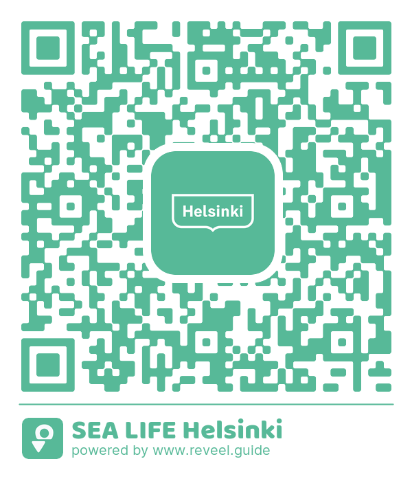 Image of the QR linking to the SEA LIFE Helsinki
