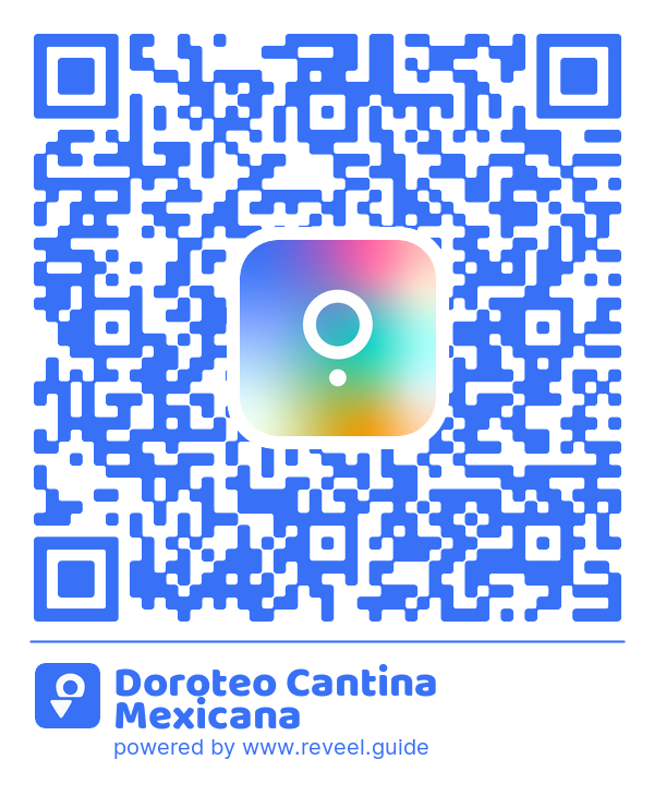 Image of the QR linking to the Doroteo Cantina Mexicana