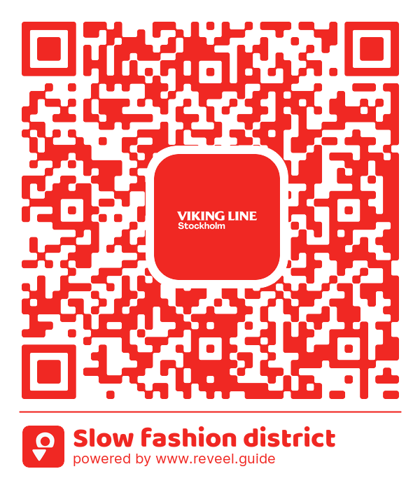 Image of the QR linking to the Slow fashion district