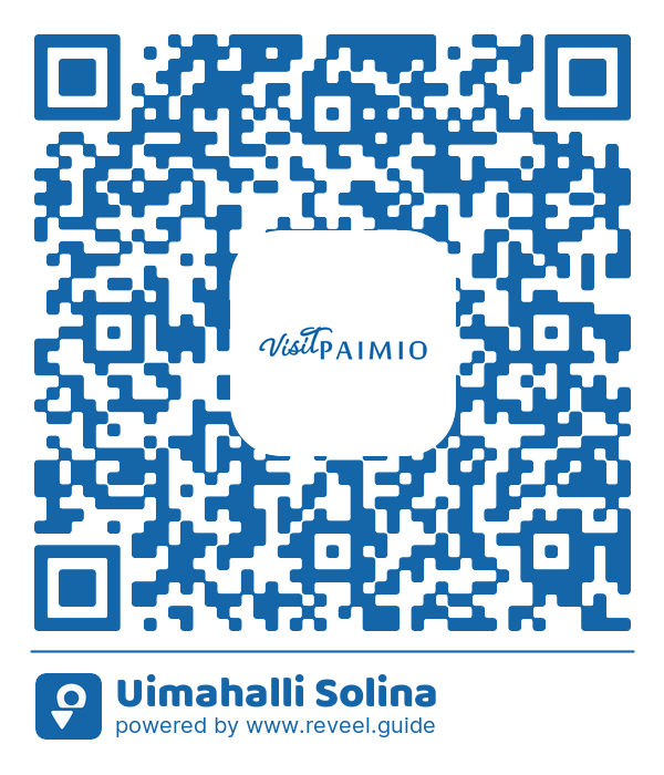 Image of the QR linking to the Uimahalli Solina