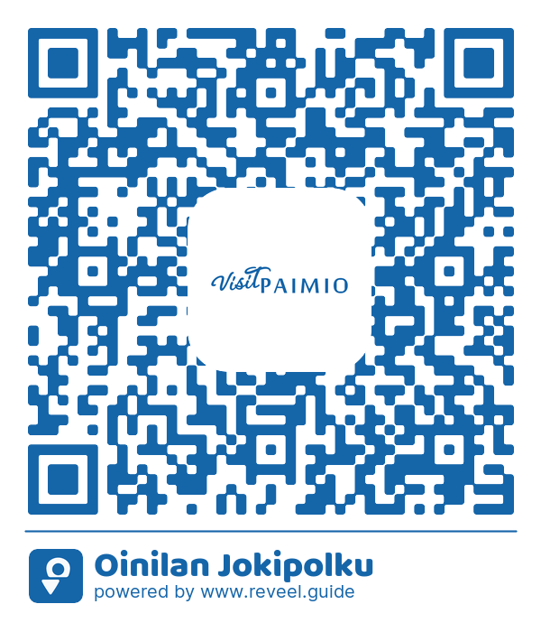 Image of the QR linking to the Oinilan Jokipolku