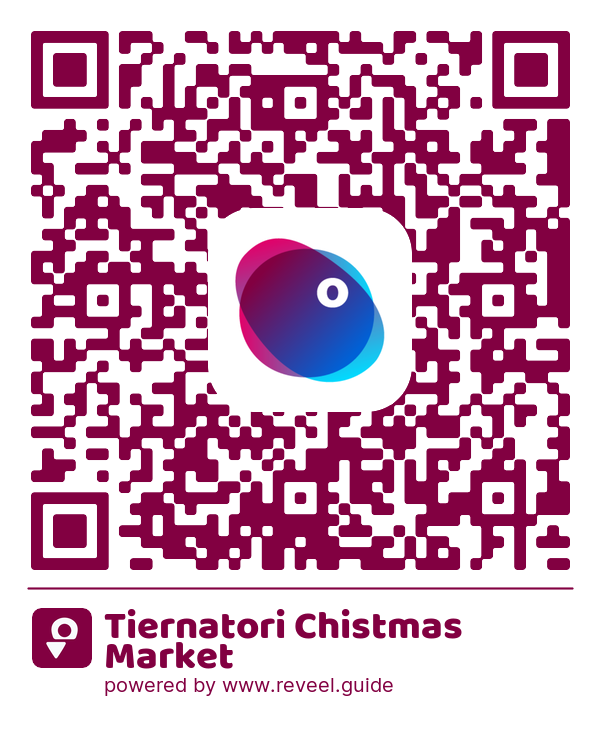 Image of the QR linking to the Tiernatori Chistmas Market