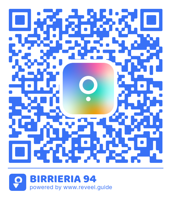 Image of the QR linking to the BIRRIERIA 94