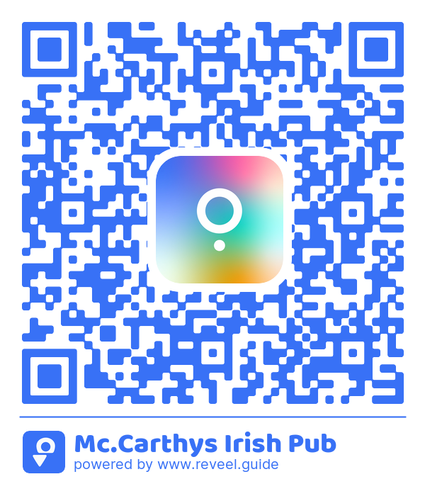 Image of the QR linking to the Mc.Carthys Irish Pub
