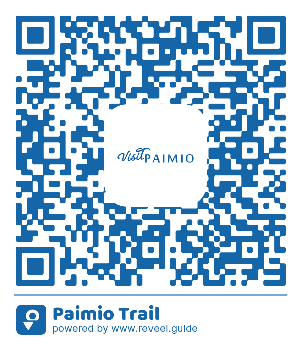 Image of the QR linking to the Paimio Trail