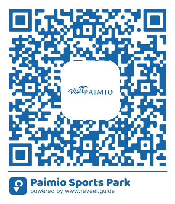 Image of the QR linking to the Paimio Sports Park