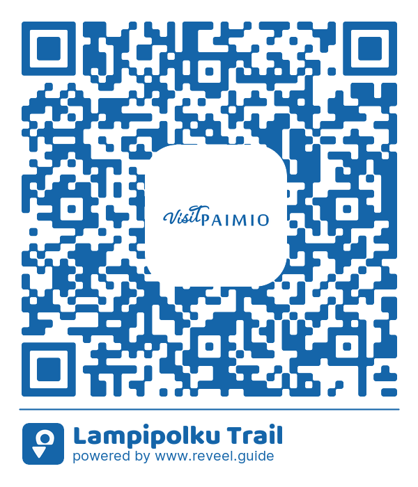 Image of the QR linking to the Lampipolku Trail