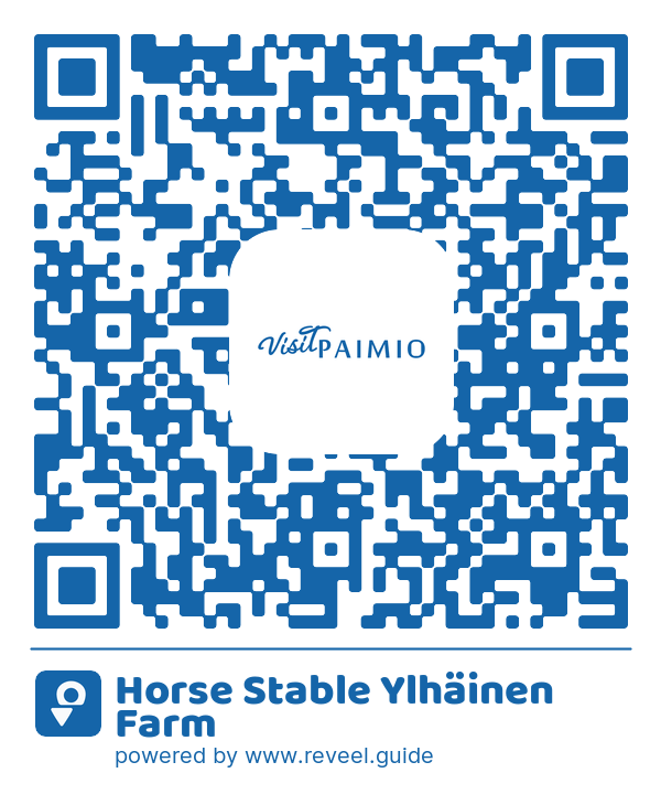 Image of the QR linking to the Horse Stable Ylhäinen Farm