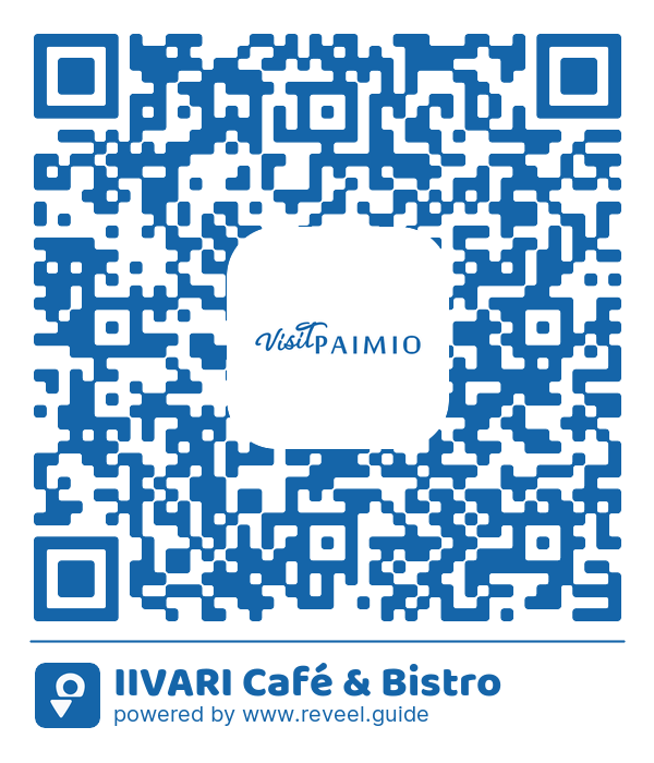 Image of the QR linking to the IIVARI Café & Bistro