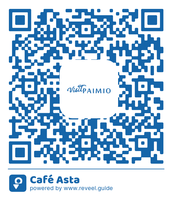 Image of the QR linking to the Café Asta