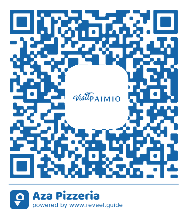 Image of the QR linking to the Aza Pizzeria